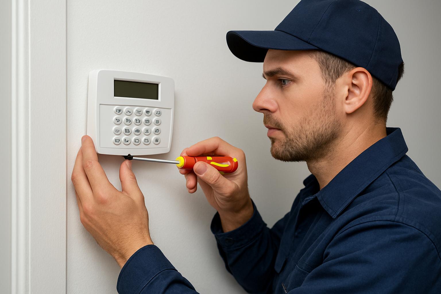 Installation of security alarm system Installation of security alarm systemфото